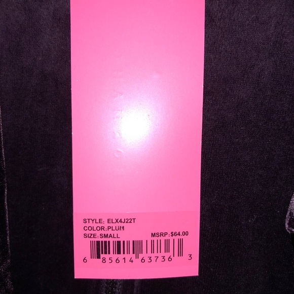 NWT BETSEY JOHNSON Velour Zip-Up LOVE Jacket w/Hood - Picture 6 of 8